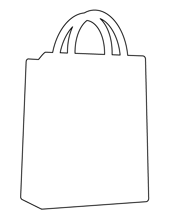 Download Paper Bag Pattern Template Novocom Top