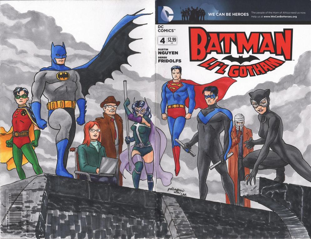 Bat Fam Sketch Cover