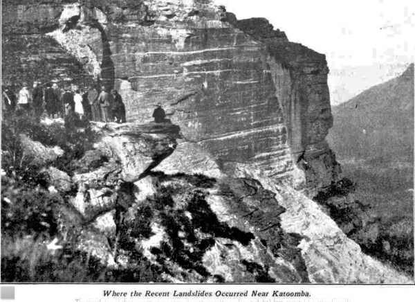 Rock fall at KatoombaMy 1931