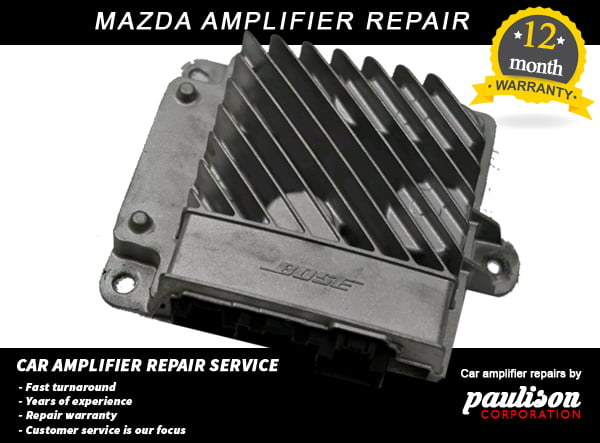 OEM 2009-2014 Mazda RX8 AMPLIFIER BOSE AMP F190 66 920 REFURBISHED