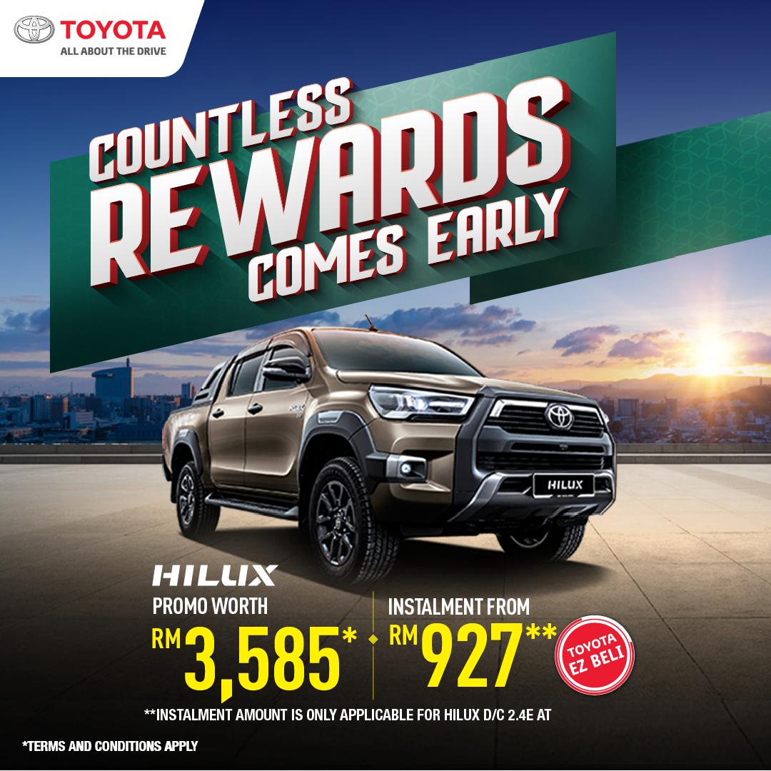 Countless Rewards - Hilux