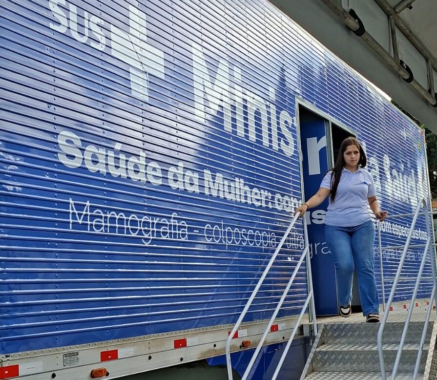 Carreta da Saúde da Mulher chega a Nova Venécia e amplia oferta de atendimentos