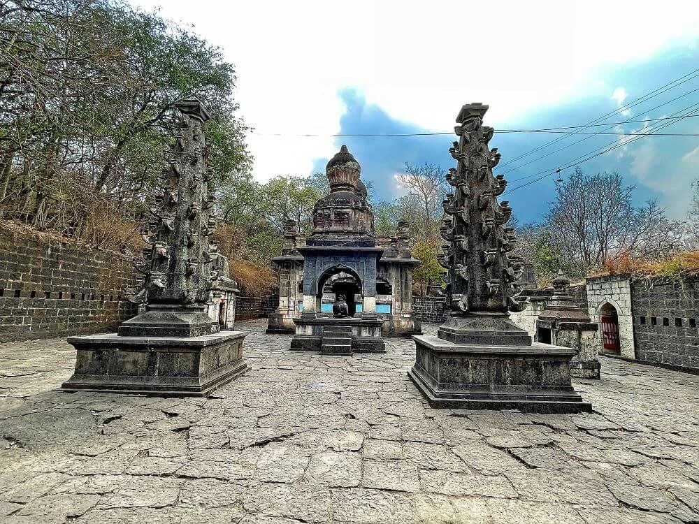 Sacred Pateshwar Temple / Varhadghar the cave, Degaon, Satara. Satara