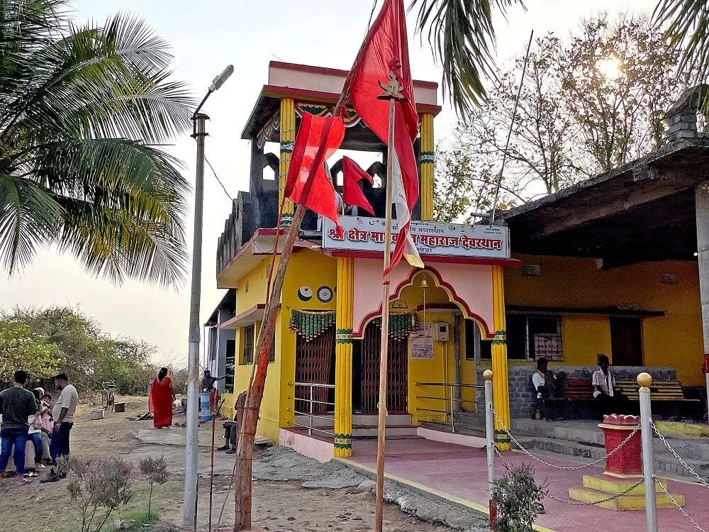 Historic Madhavrao Maharaj Temple Chandankheda, Bhadravati, Chandrapur