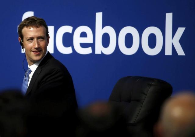 Facebook CEO Mark Zuckerberg na sceni sale mesnog centra u Menlo Parku, Kalifornija, 27. septembra 2015. [Photo / Agencies]