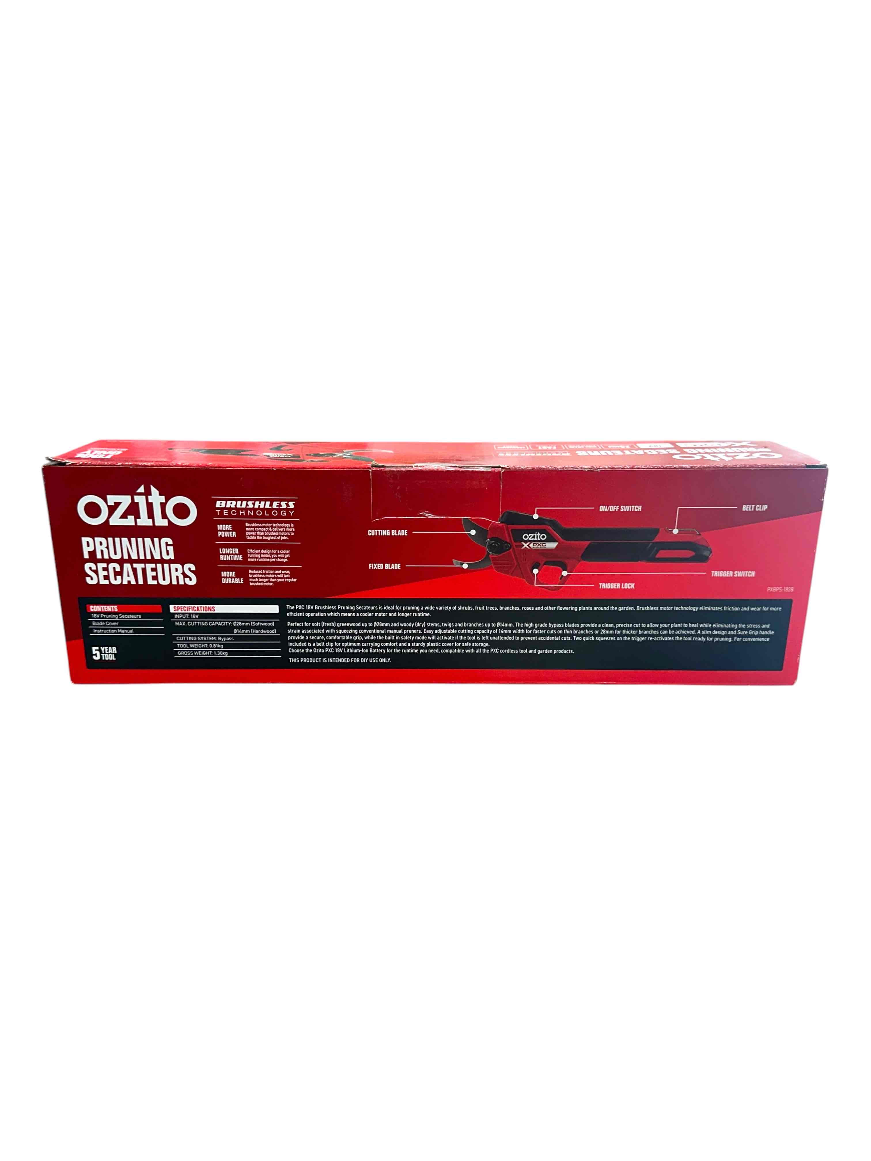 OZITO SECATEURS PXBPS-1828