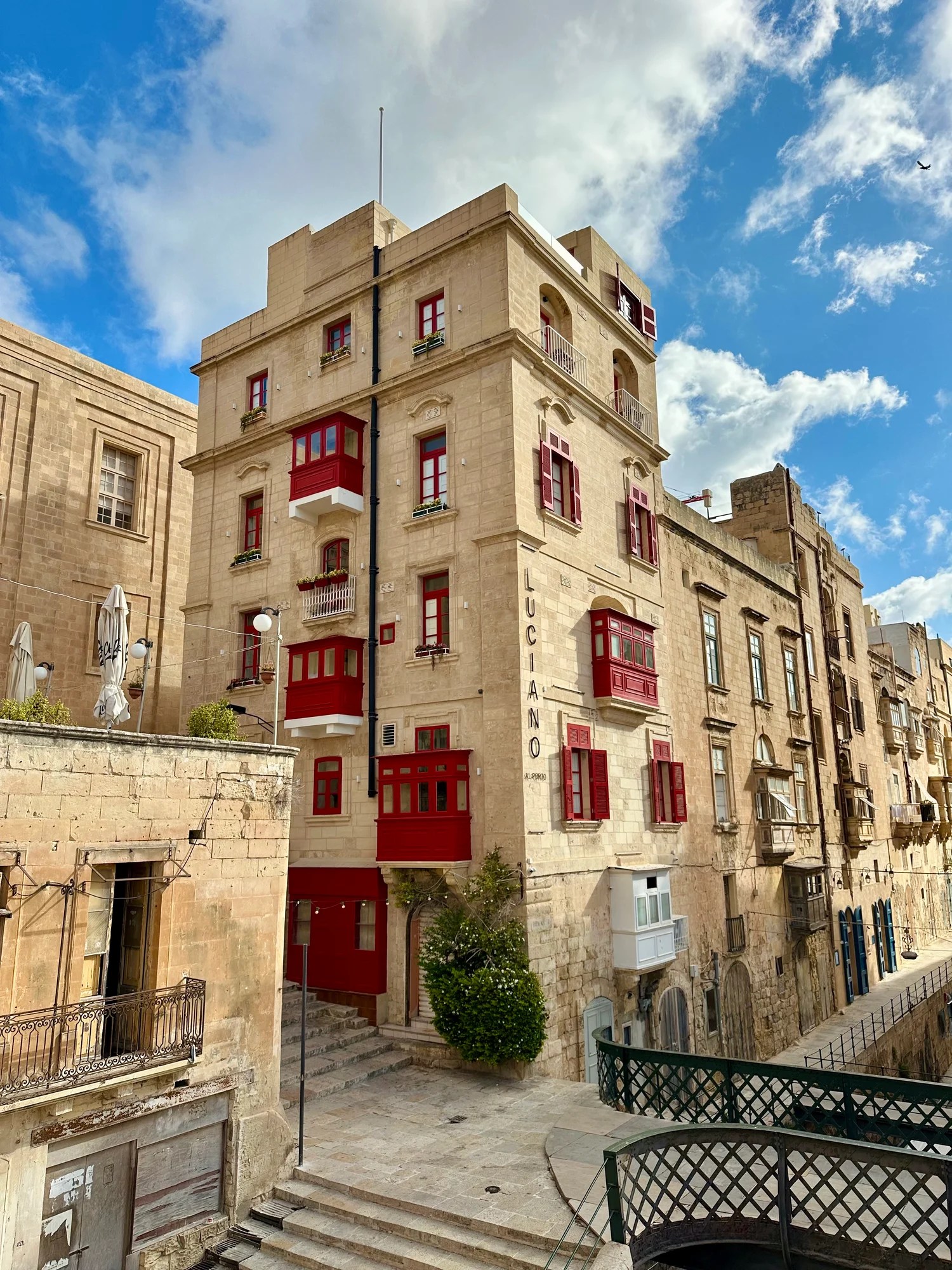 Saint Barbara Bastion area near Bridge Bar, one of the things to see in Valletta