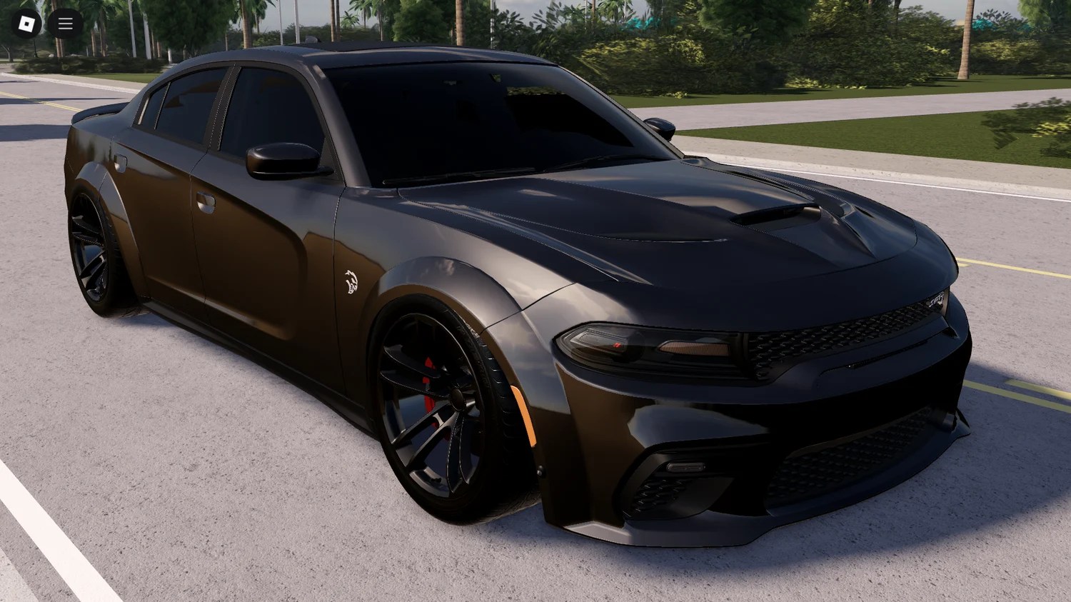 2021 Dodge Charger Hellcat Widebody Roblox Muscle Car O 