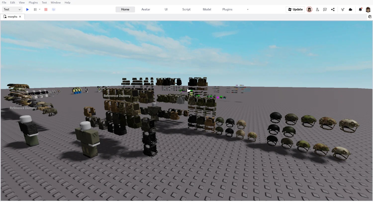 FREE Modern Military Gear Pack Roblox Realistic Equipment Collection O 