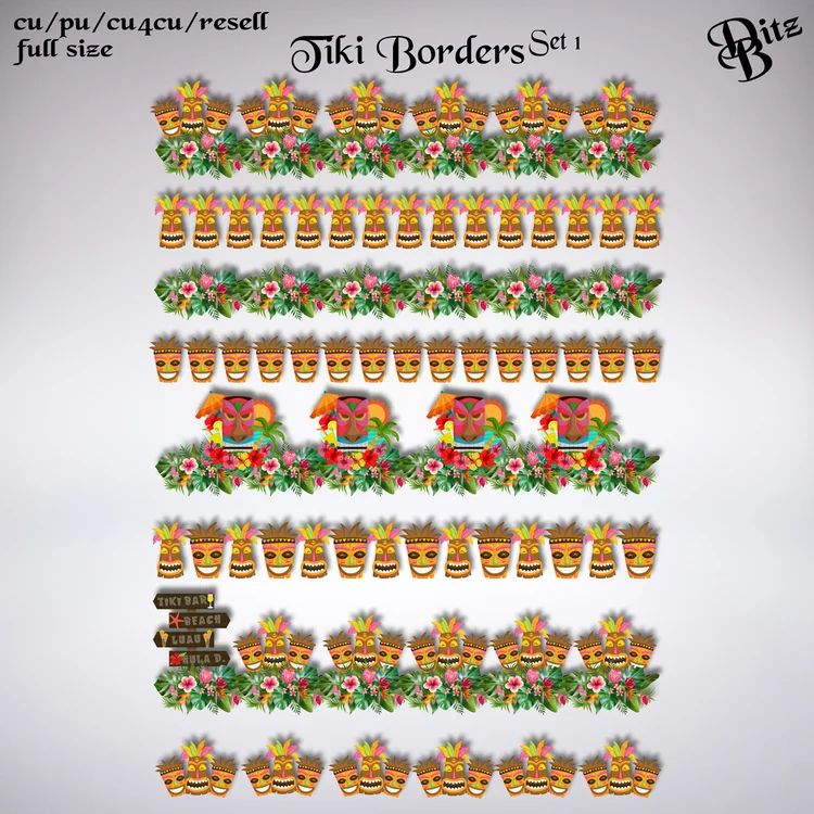 Spring Fairies Set 2 Payhip - Vintage Pattern Collection - HD Quality