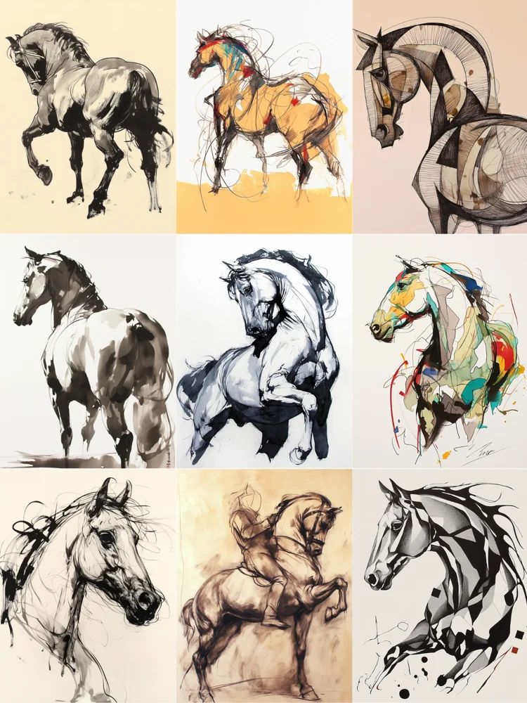 Horses Payhip - Professional Minimal Image - HD