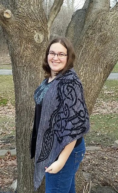 Celtic Celestial Wolves Shawl Digital Knitting Pattern Payhip - Best City Illustrations in 8K