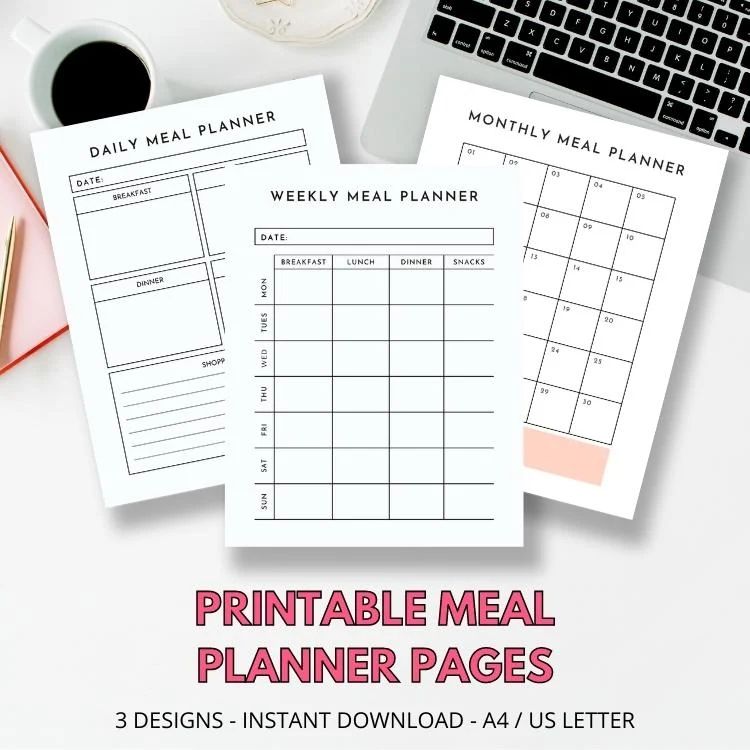 Diy Meal Planning Payhip - Professional Space Design - HD