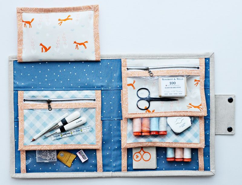 Flip Pocket Folio Pdf Pattern - Vintage Image Collection - HD Quality