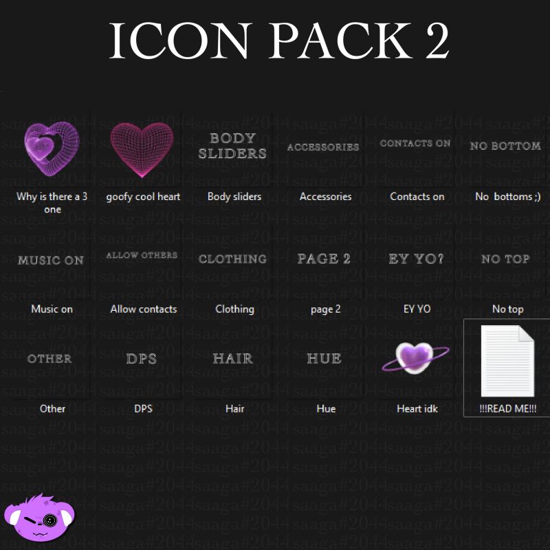 Free Icon Pack 2 Vrchat Payhip - Gorgeous Full HD Minimal Arts | Free Download