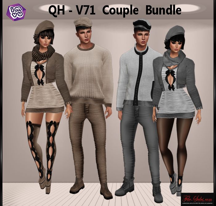 The Smiler Couple Payhip - Dark Background Collection - 8K Quality