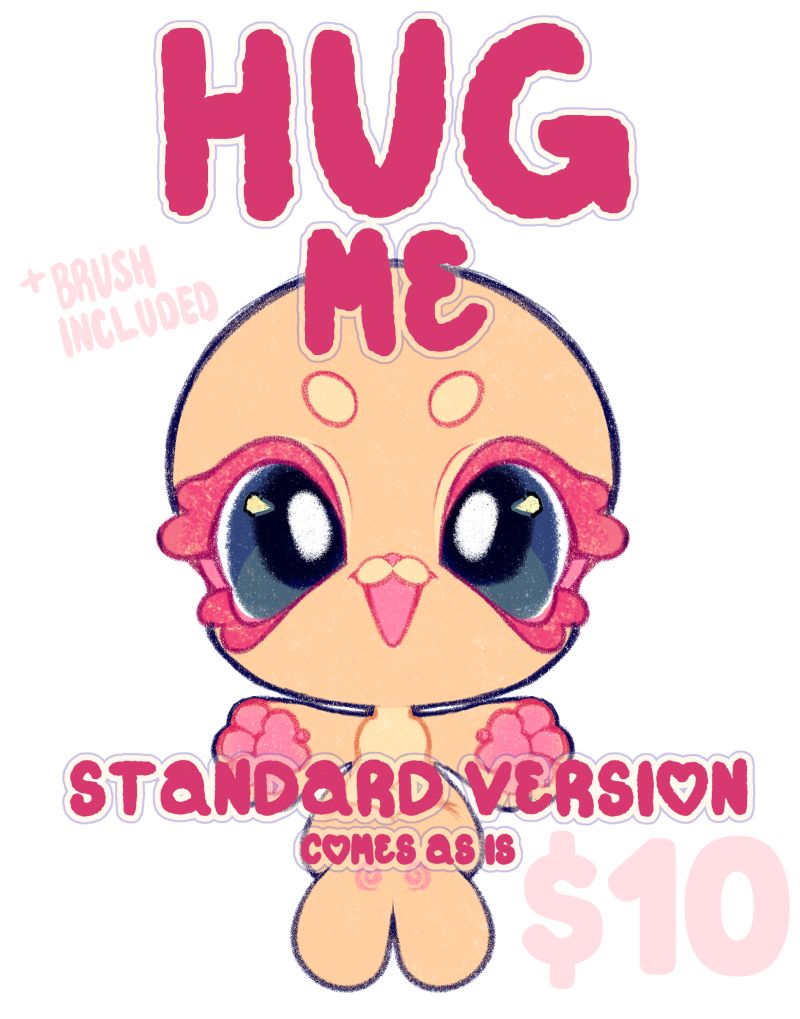 Cute Hug Monster Payhip - Download Gorgeous Space Background | HD