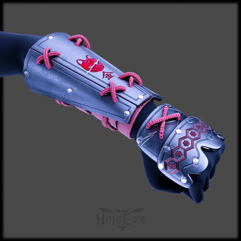 Samurai Gauntlet Payhip - Download Artistic Colorful Design | 8K