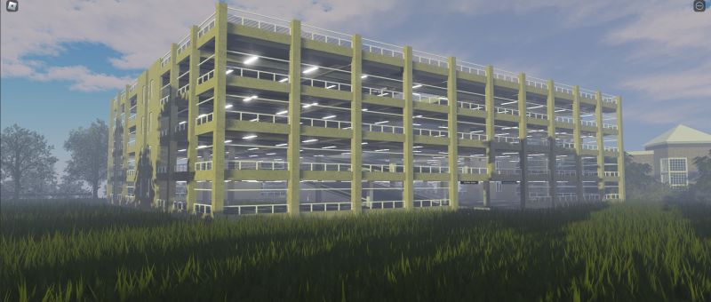 Parking Garage Commerical Payhip - High Quality Gradient Illustration - Retina