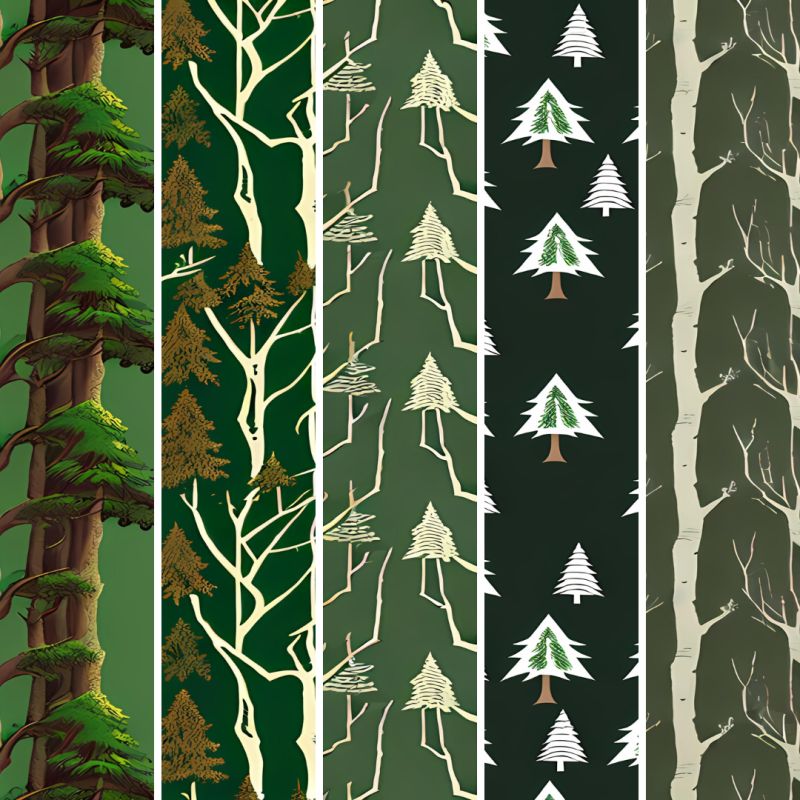 Forest Vintage Patterns Ii Payhip - Elegant 8K Gradient Backgrounds | Free Download