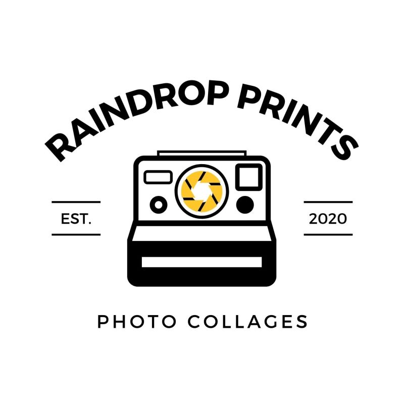 Raindrop Prints Payhip - Light Background Collection - HD Quality