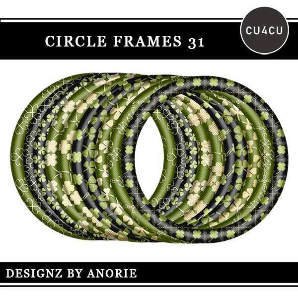 Cu Assorted Round Frames Payhip - Gradient Illustration Collection - 8K Quality