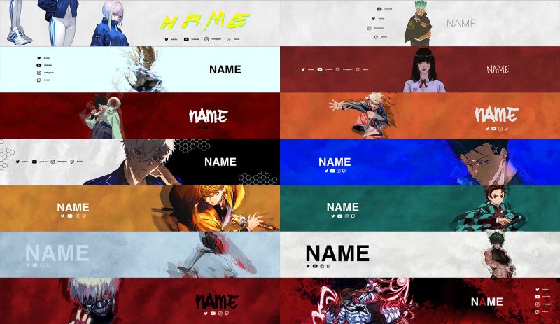 Custom Anime Banner Payhip - Retina Nature Designs for Desktop