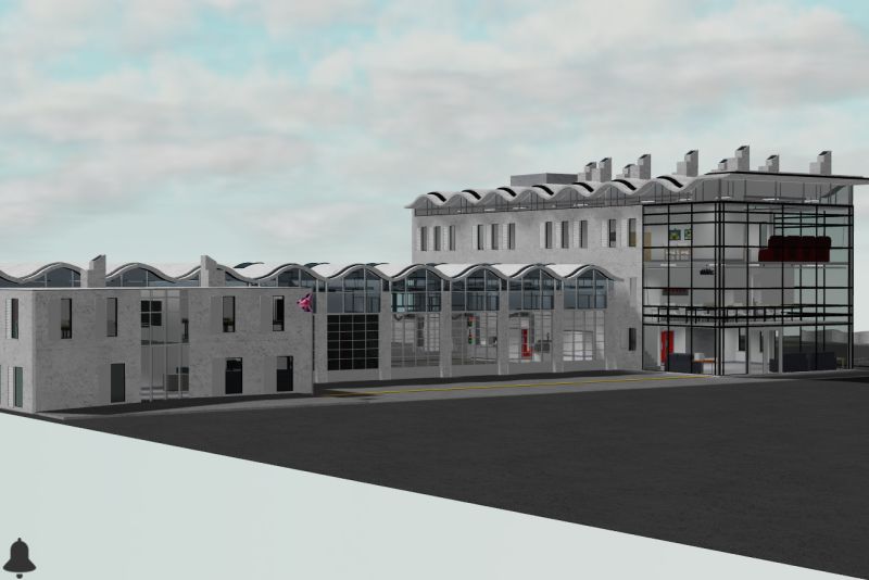 Large Modern Fire Station Payhip - Full HD Vintage Pictures for Desktop