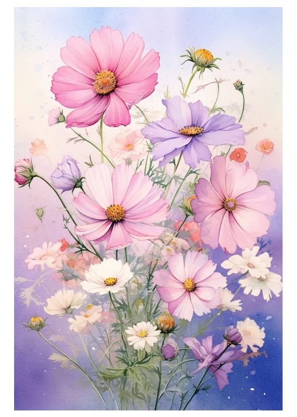 045 Floral Payhip - Landscape Texture Collection - 8K Quality