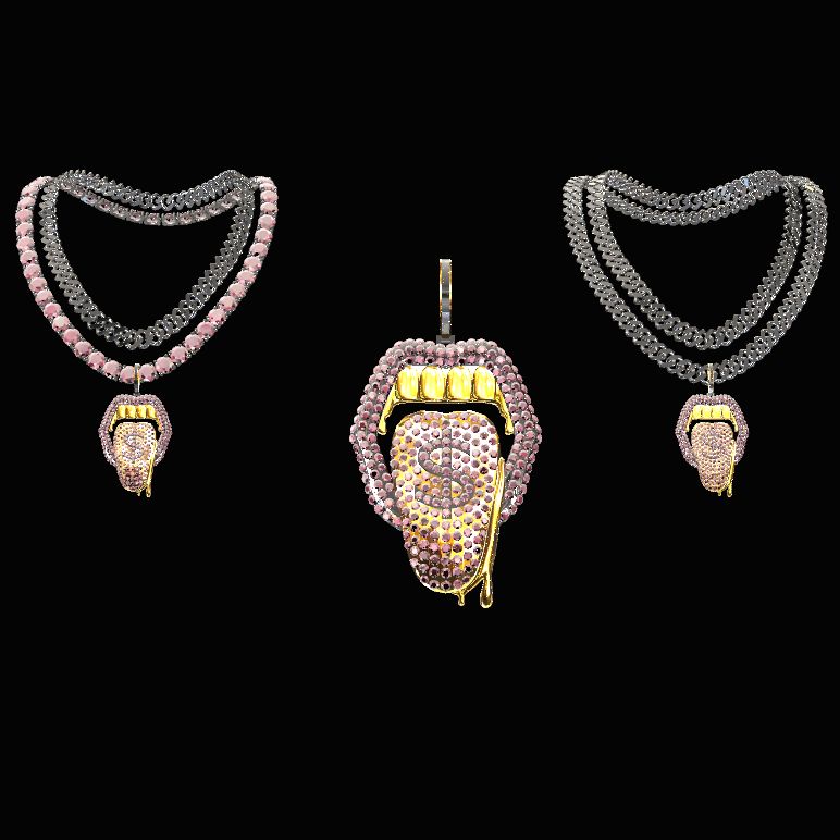 Mouth Chain Mesh Payhip - Premium Abstract Design Gallery - Ultra HD