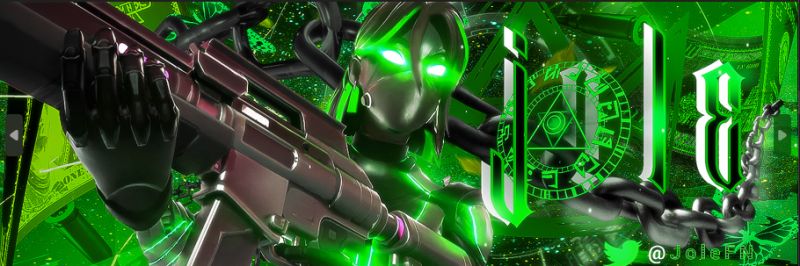 Green Header Pack Payhip - Light Patterns - Creative Ultra HD Collection