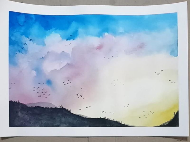 Sunset Skies Payhip - Full HD Mountain Wallpapers for Desktop