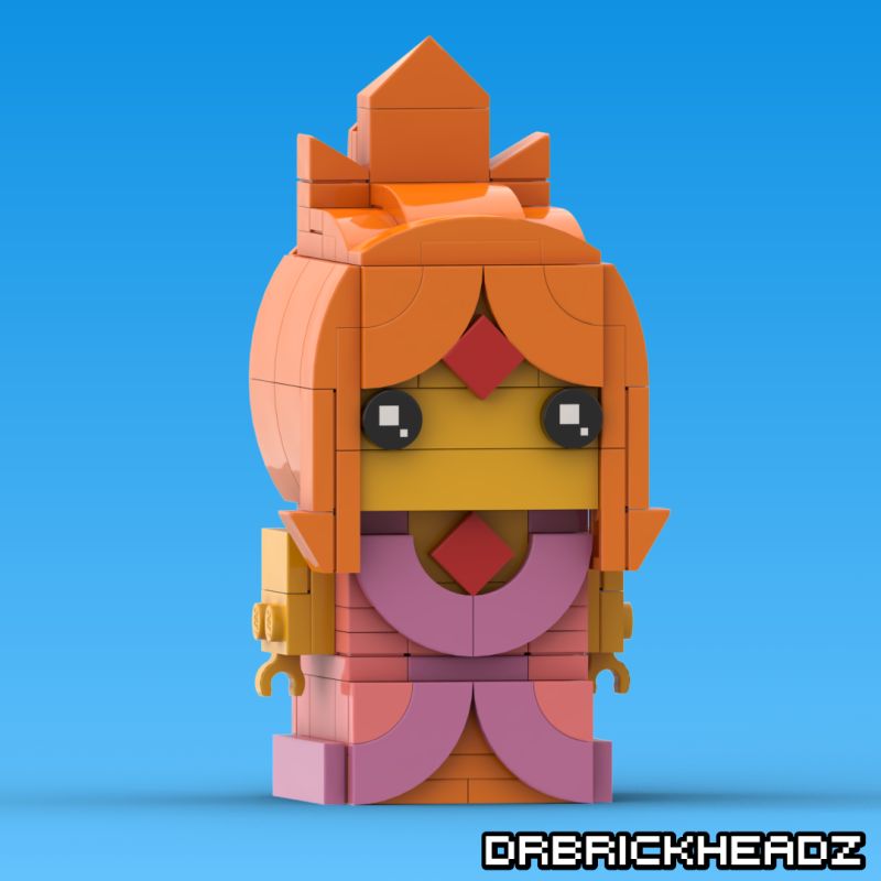 Flame Princess Adventure Time Custom Brickheadz Instructions Payhip - Gorgeous Ocean Design - Mobile