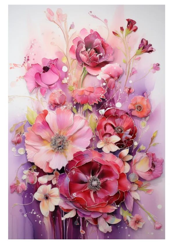 267 Floral Payhip - Best Gradient Images in Ultra HD