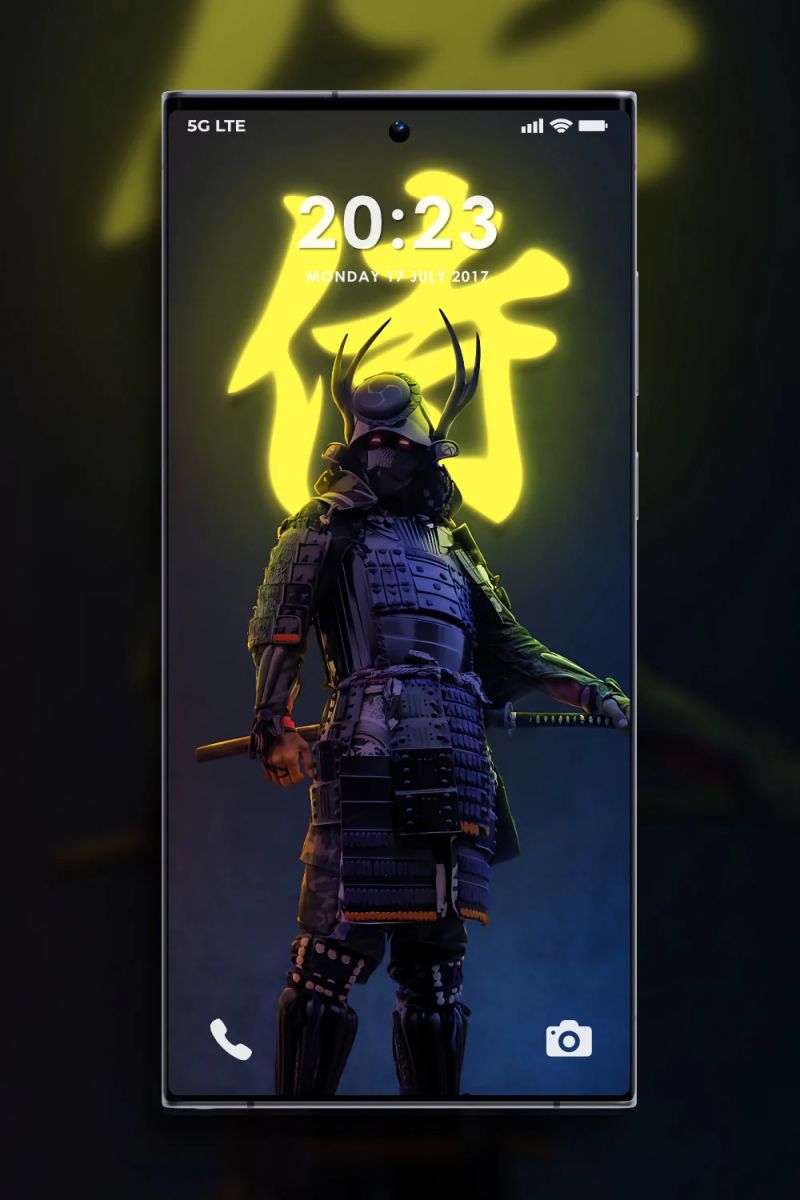 Thor Samurai Payhip - Modern Dark Texture - Ultra HD