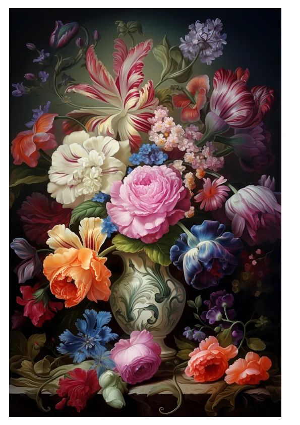 040 Floral Payhip - Premium Abstract Art Gallery - Ultra HD