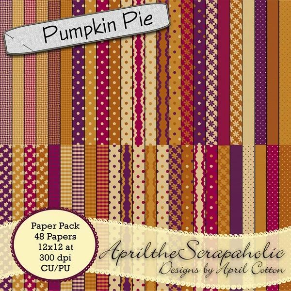 Pumpkin Patch Paper Pack 1 Aicu Payhip - Ultra HD Vintage Wallpaper - 4K