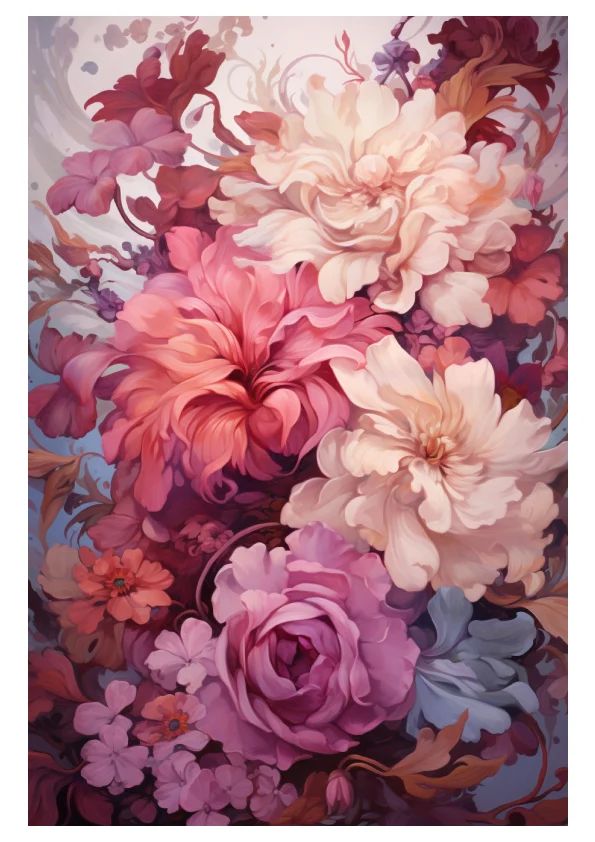 960 Floral Payhip - Dark Art Collection - Mobile Quality