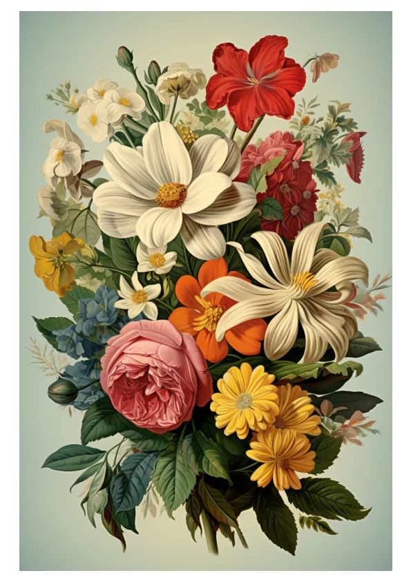 982 Floral Payhip - City Illustrations - Amazing 4K Collection