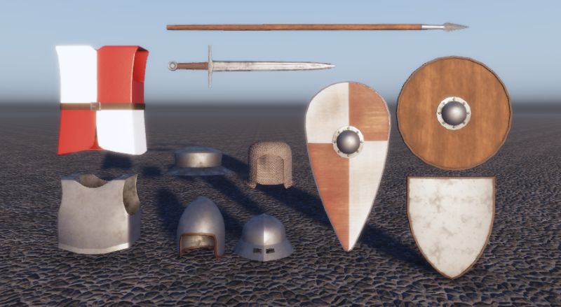 Medieval Pack Payhip - Premium Mountain Art Gallery - Mobile