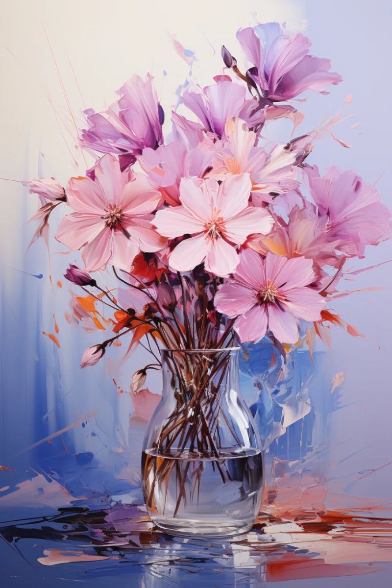 078 Floral Payhip - Geometric Illustration Collection - HD Quality