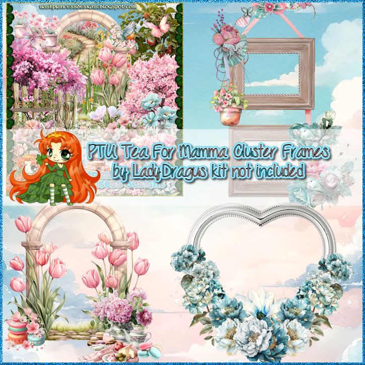 Tea For Mamma Payhip - Creative Geometric Illustration - 8K