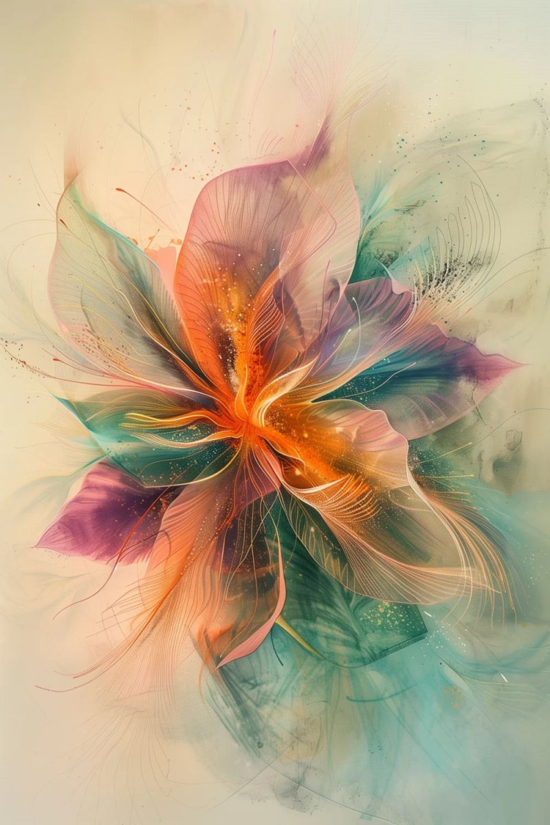 295 Abstract Payhip - Stunning Mountain Photo - 8K