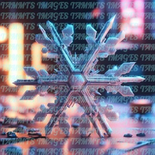 Snowflake 3 Payhip - Download Stunning Sunset Illustration | Retina