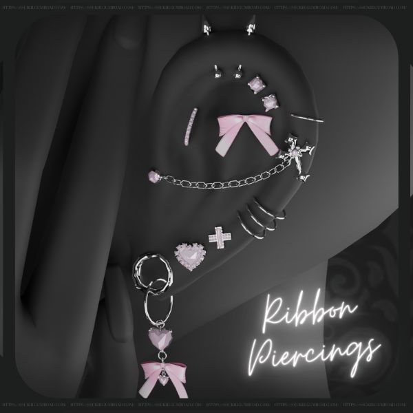 Ribbon Demon Payhip - Premium Dark Design Gallery - Desktop