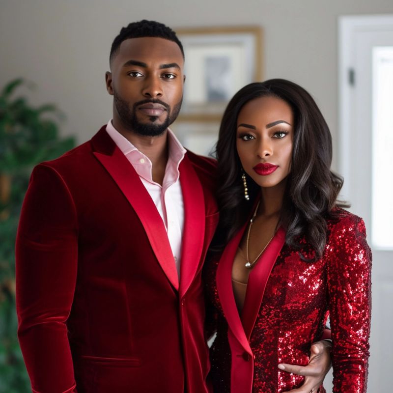 Black Couples Payhip - Premium Sunset Illustration Gallery - 4K