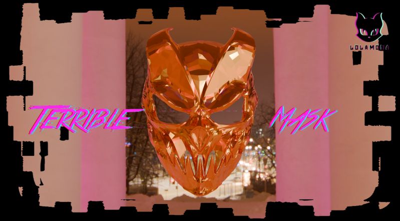 Terrible Mask Payhip - Abstract Background Collection - Full HD Quality