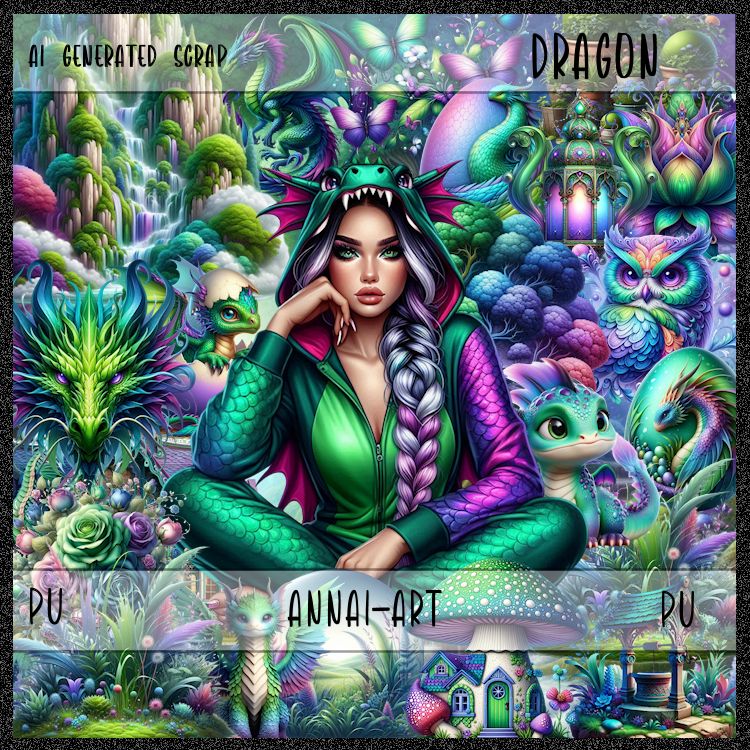 Forest Dragon Payhip - Modern High Resolution Abstract Patterns | Free Download