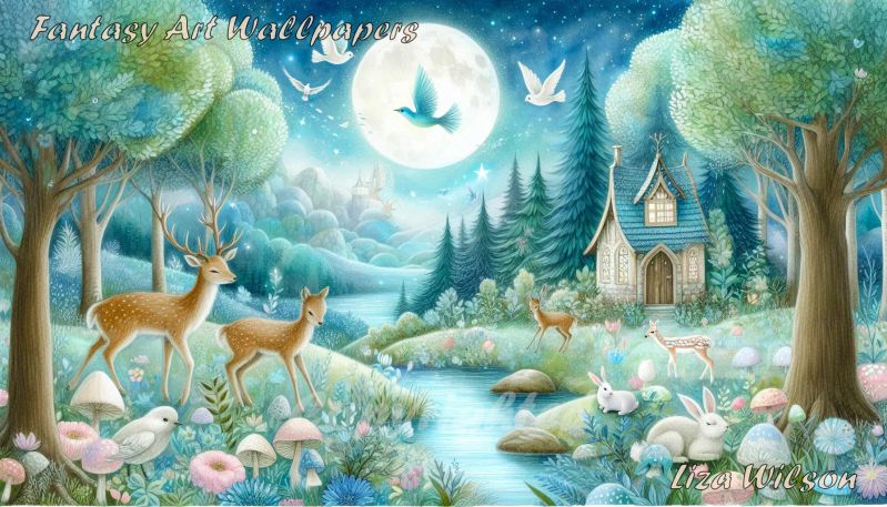 Heavenly Fractal Forests Payhip - City Pictures - Beautiful 8K Collection