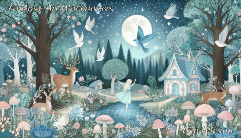 Heavenly Fractal Forests Payhip - High Quality Full HD Sunset Wallpapers | Free Download